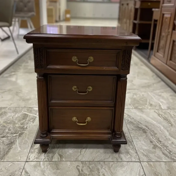 Тумба прикроватная с 3 ящиками МИГ370 BSCS3-M купить в интернет магазине Мебель из массива. Звоните +7 495 961-63-63 Мебель Индонезии